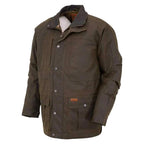 Outback Trading Mens Deer Hunter Oilskin Jacket (2180) Bronze 