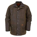 Outback Trading Mens Deer Hunter Oilskin Jacket (2180) Bronze 