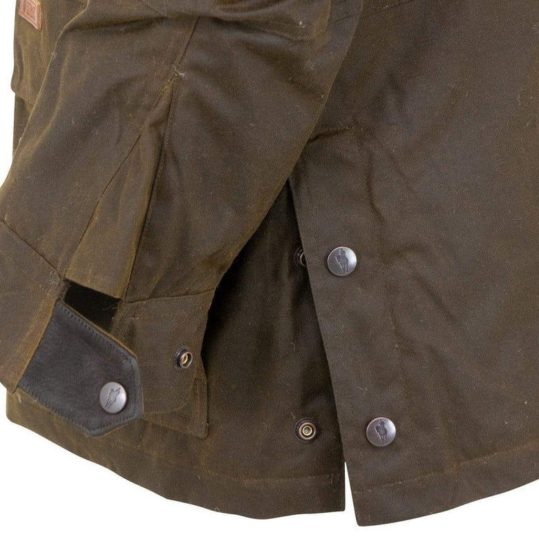 Outback Trading Mens Deer Hunter Oilskin Jacket (2180) Bronze 