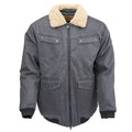 Outback Trading Mens Ezra Aviator Jacket (29872) Iron [SD]