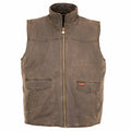 Outback Trading Mens Landsman Oilskin Vest (2803) Brown