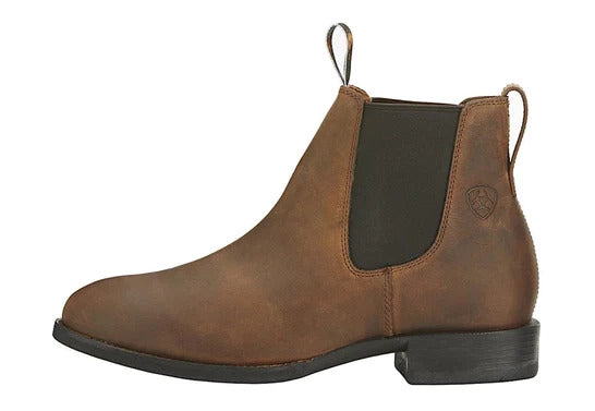 Ariat Mens Acton Twin Gore Western Boots (10002290) Distressed Brown