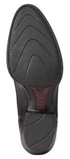 Ariat Mens Heritage R-Toe Western Boots (10002218) Black Deertan