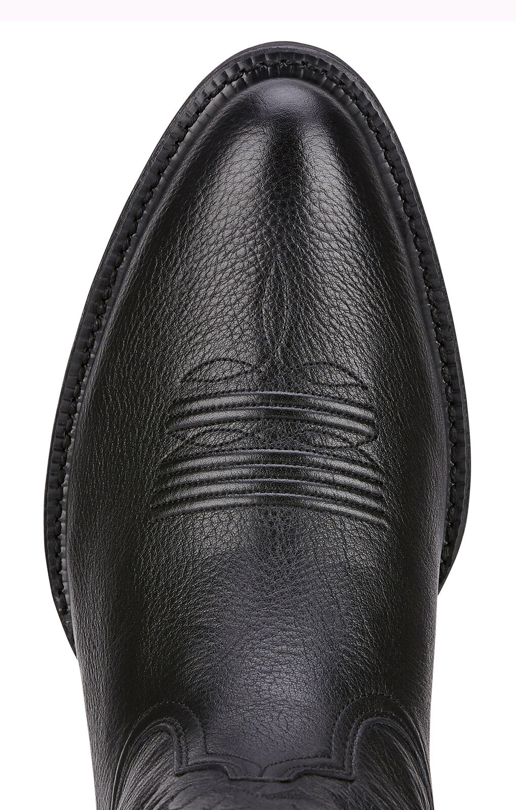 Ariat Mens Heritage R-Toe Western Boots (10002218) Black Deertan