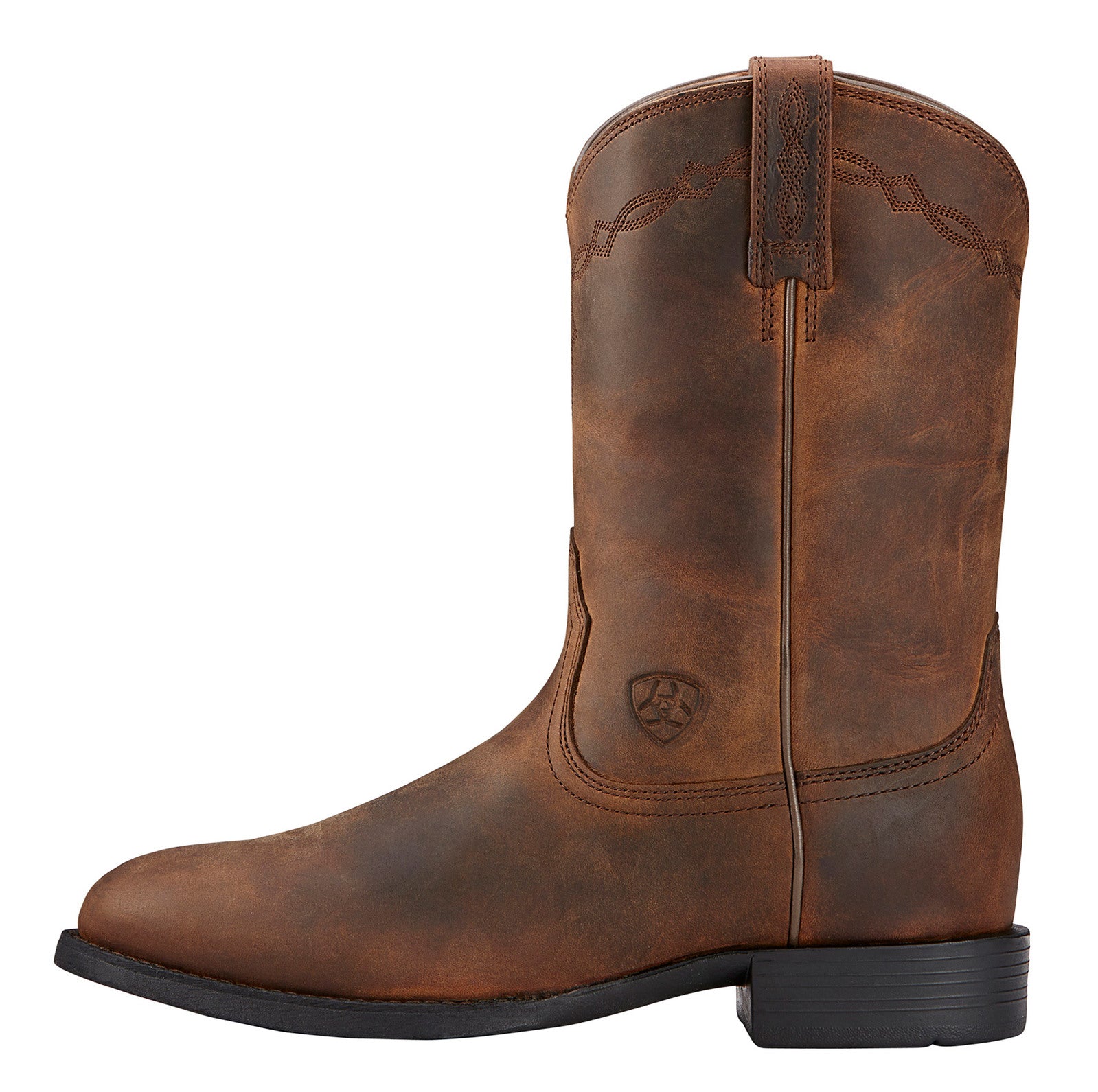 Ariat Womens Heritage Roper Western Boots (10000797) Distressed Brown