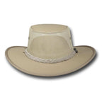 Barmah Canvas Drover Hat (1057BE) Beige