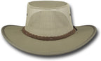 Barmah Canvas Drover Hat (1057KH) Khaki