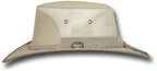 Barmah Canvas Drover Hat (1057BE) Beige