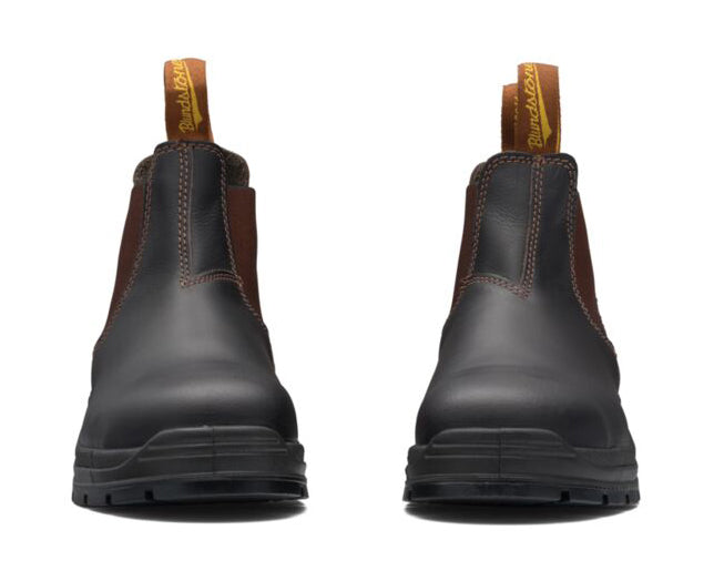 Blundstone Mens 311 Elastic Sided Safety Boots (311) Brown