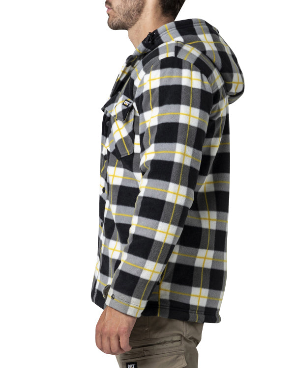 CAT Mens Active Work Jacket (1313058) Black Watch Plaid