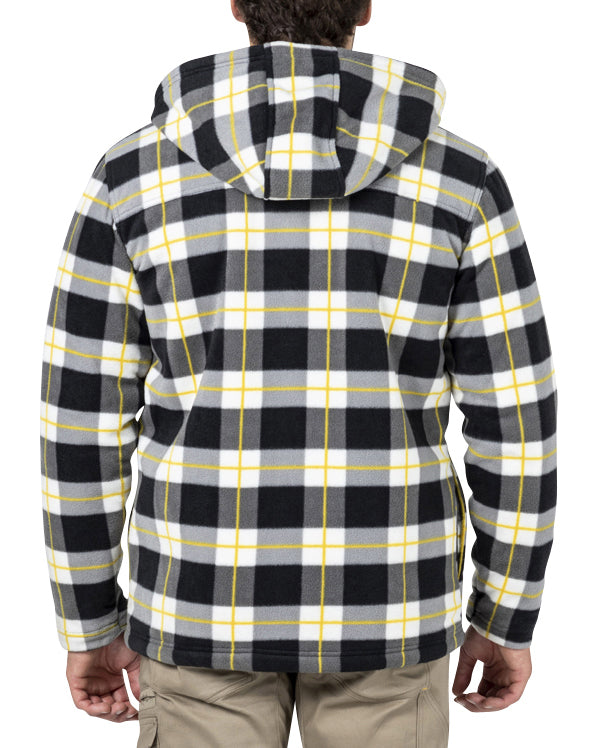 CAT Mens Active Work Jacket (1313058) Black Watch Plaid