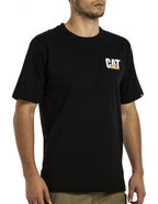CAT Mens Trademark Tee (PW05324) Black 