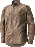 FXD Mens LSH-1 Stretch L/S Work Shirt (FX01614001) Khaki