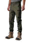 FXD Mens WP-4 Stretch Cuffed Work Pants (FX01616003) Green