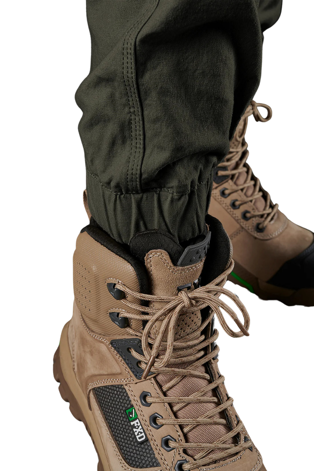 FXD Mens WP-4 Stretch Cuffed Work Pants (FX01616003) Green