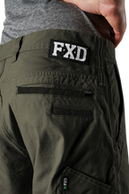 FXD Mens WP-4 Stretch Cuffed Work Pants (FX01616003) Green