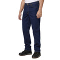 Hard Yakka Mens Stretch Denim Jeans (Y44610) Navy [GD]