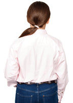 Just Country Girls Kenzie Half Button Work Shirt (60606) Pink