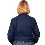 Just Country Womens Brooke Work Shirt (50502) Navy