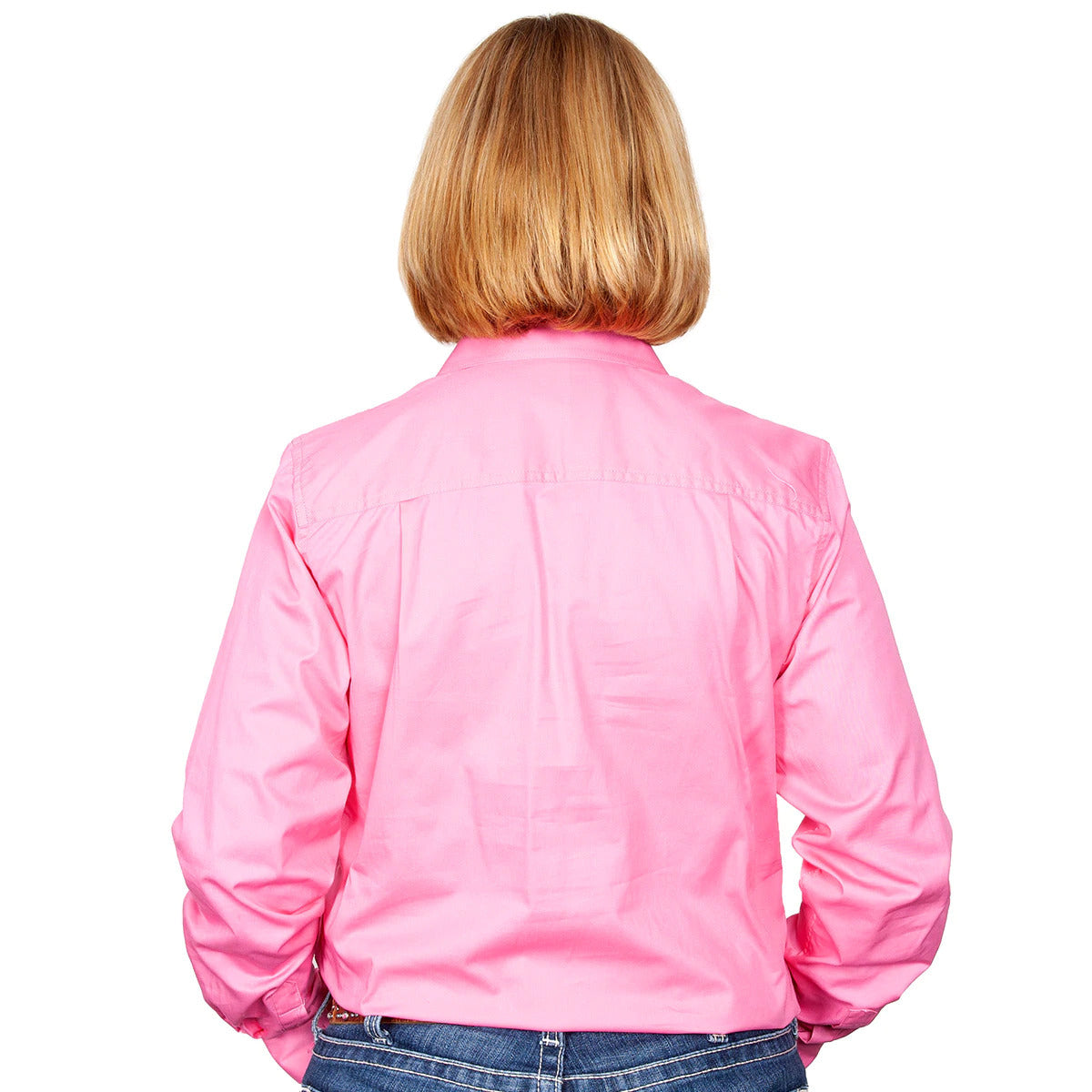 Just Country Womens Brooke Work Shirt (50502) Rose