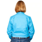 Just Country Womens Brooke Work Shirt (50502) Sky