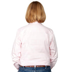 Just Country Womens Jahna Half Button Work Shirt (50505) Pink