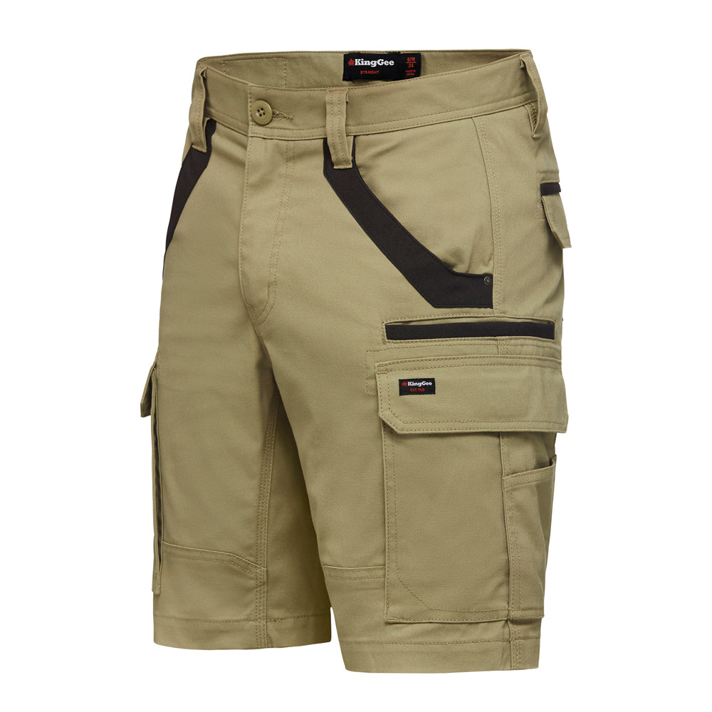 KingGee Tradies Utility Cargo Shorts (K69870) Charcoal