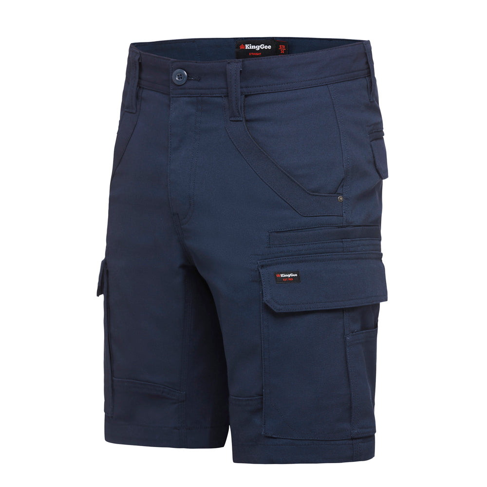 KingGee Tradies Utility Cargo Shorts (K69870) Khaki