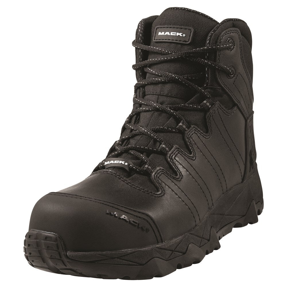 Mack Mens Octane Lace Up Safety Boots (MKOCTANE) Black  [GD]