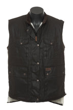 Outback Trading Mens Caulfield Oilskin Vest (6000) [GD]