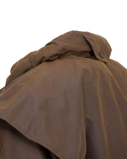 Outback Trading Mens Swagman Oilskin Jacket (2100) Brown