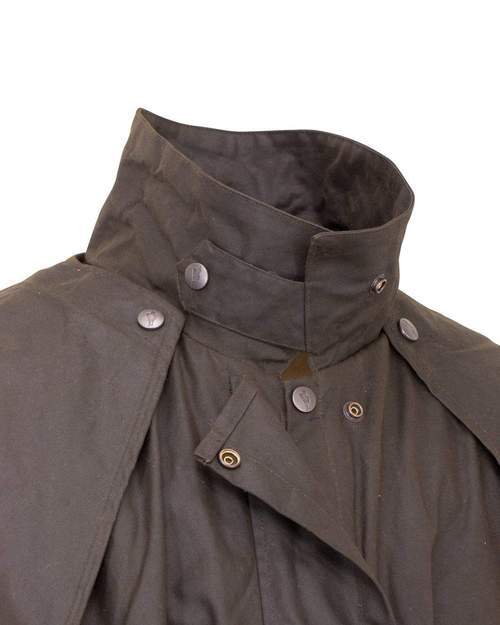 Outback Trading Mens Knee Length Oilskin Jacket (5008)