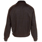 Outback Trading Mens Bendigo Oilskin Jacket (6132) Brown