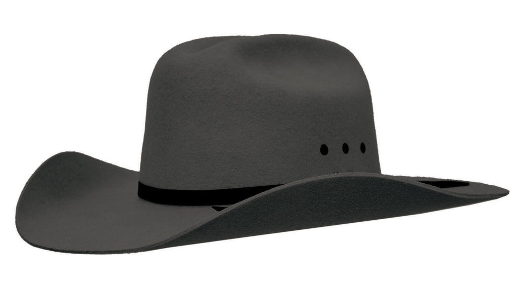 Pure Western Tornado Wool Felt Hat (PCP2004002) Gunmetal Grey