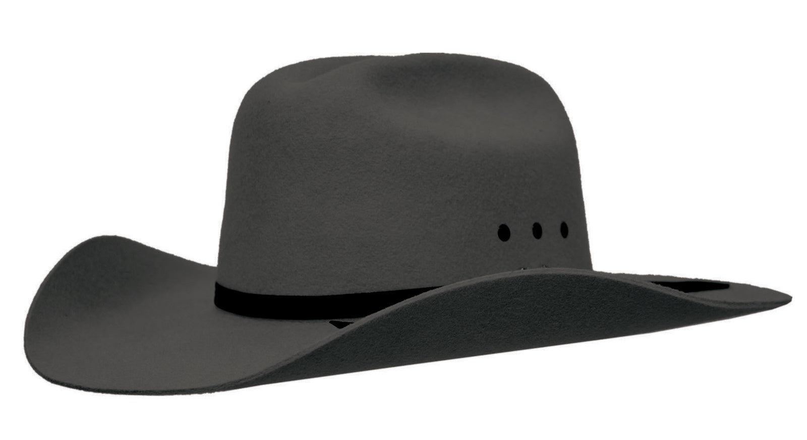 Pure Western Tornado Wool Felt Hat (PCP2004002) Gunmetal Grey