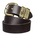 R.M.Williams Gold Buckle 1 1/2 Belt (CB444) Chestnut