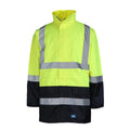 Rainbird Mens Hi Vis Assist Jacket (8466) Yellow/Navy [GD]