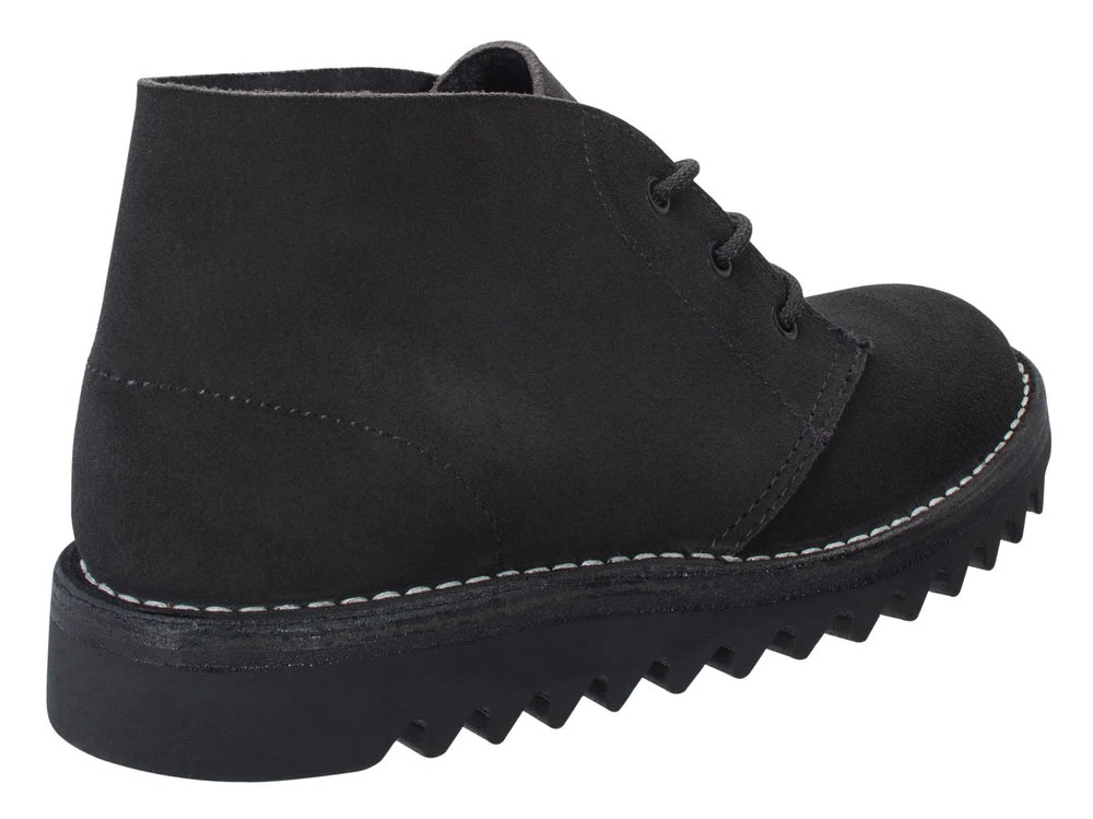 Rossi Mens Ripple Desert Boots (4046) Black 