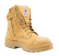 Steel Blue Mens Southern Cross Zip Safety Boots (312661) Wheat