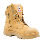 Steel Blue Mens Southern Cross Zip Safety Boots (312661) Wheat