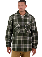 Swanndri Mens Ranger Bush L/S Shirt (SSD0107) Woodlands Check
