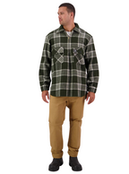 Swanndri Mens Ranger Bush L/S Shirt (SSD0107) Woodlands Check