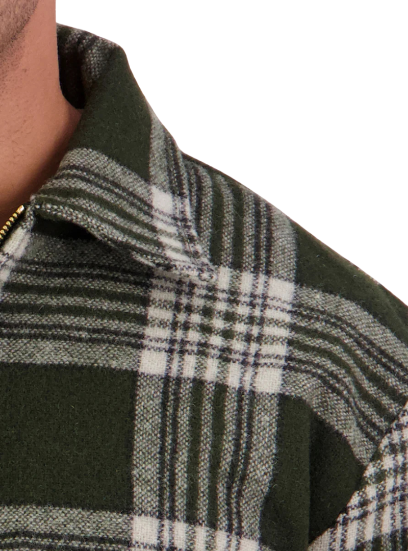 Swanndri Mens Ranger Bush L/S Shirt (SSD0107) Woodlands Check