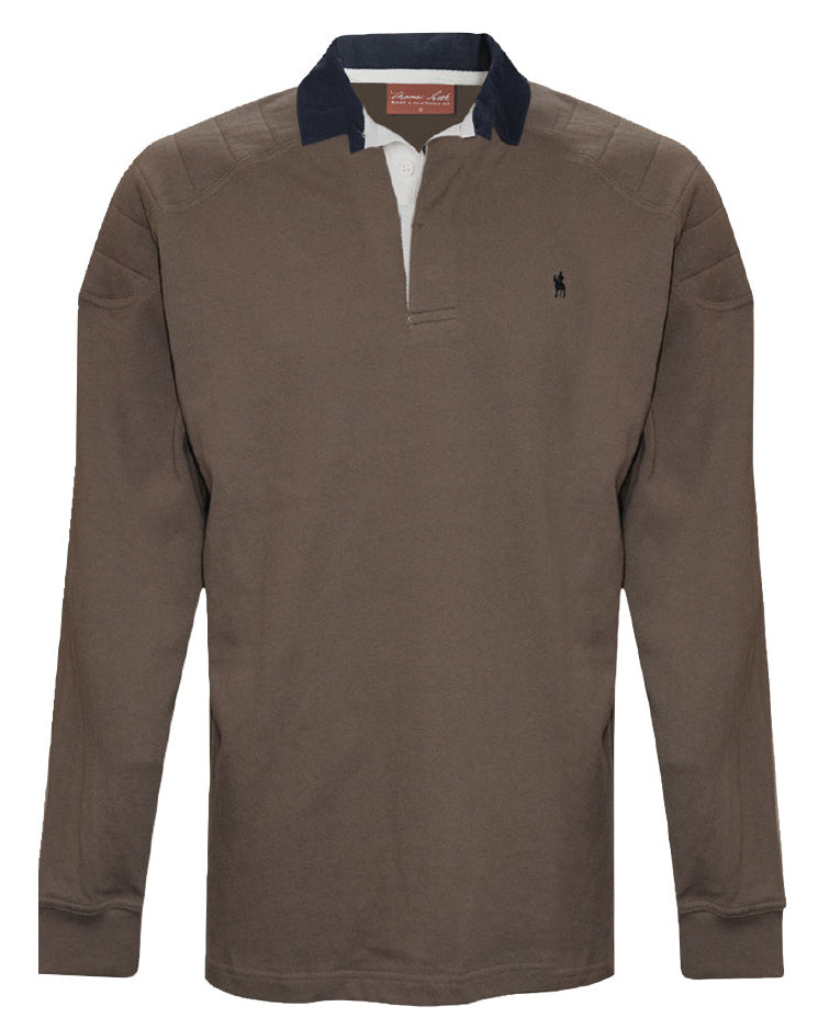 Thomas Cook Mens Bill Shoulder Panel Rugby (TCP1501052) Mushroom