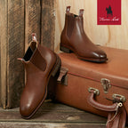 Thomas Cook Mens Trentham Cushion Tech Boots (TCP18193) Burnished Brown