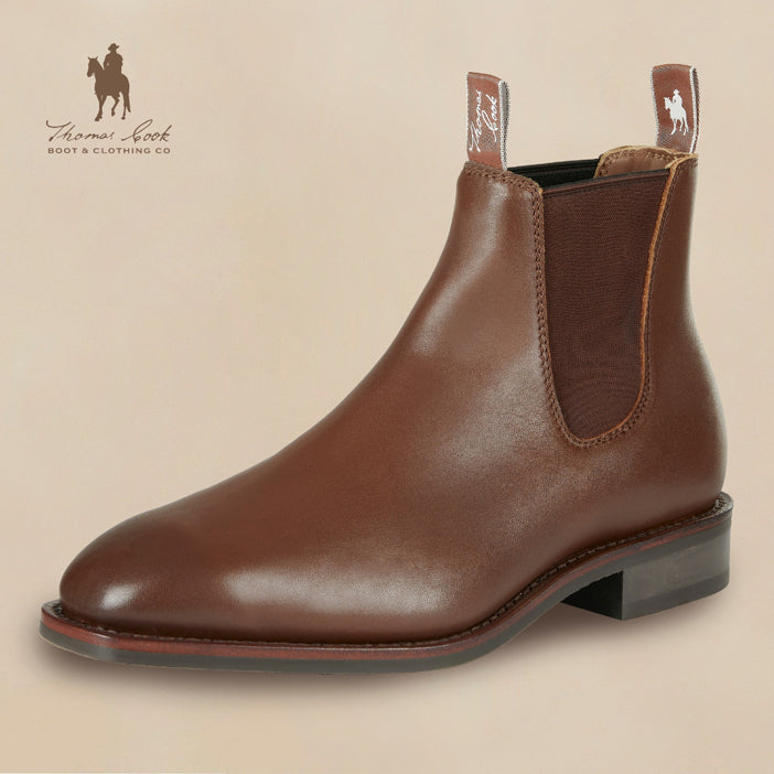 Thomas Cook Mens Trentham Cushion Tech Boots (TCP18193) Burnished Brown