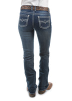 Pure Western Womens Dakota Relaxed Rider Jeans - 36 Leg (PCP2210129) Midnight