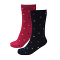 Thomas Cook Thermal Socks 2 Pack (TCP1992SOC) Navy/Pink