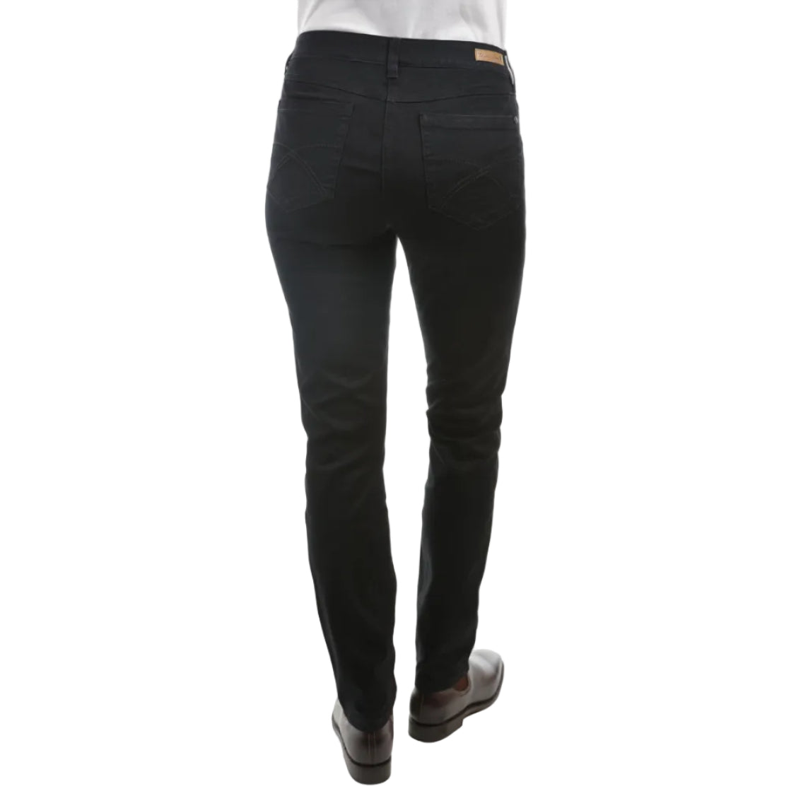Thomas Cook Womens Lynda Slim Leg Wonder Jeans Mid-Reg-Slim (TCP2215085) Black