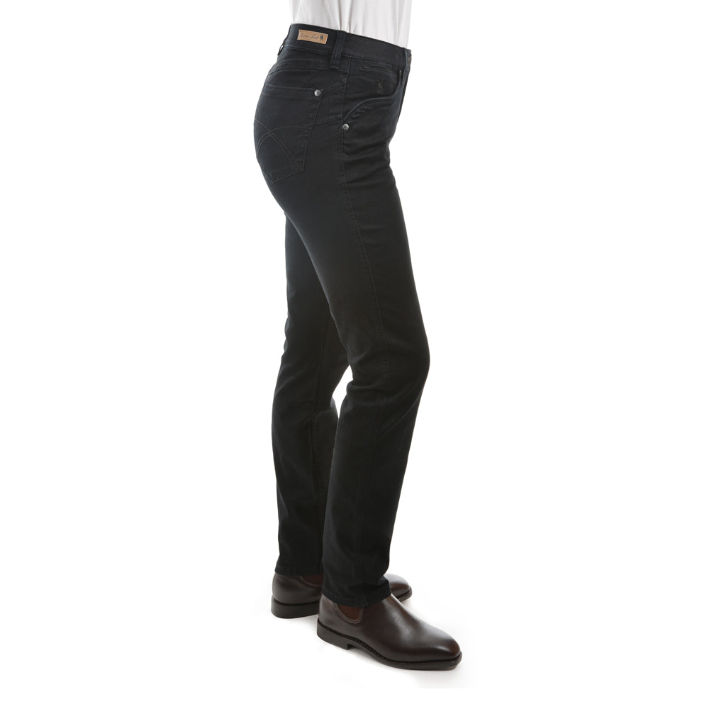Thomas Cook Womens Lynda Slim Leg Wonder Jeans Mid-Reg-Slim (TCP2215085) Black